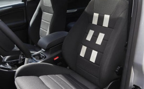 Ford-Fahrersitz mit Herzschlag-Überwachung Ford-Fahrersitz mit Herzschlag-Überwachung