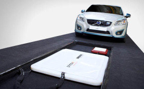 Kabelloses Laden beim Volvo C30 Electric Kabelloses Laden beim Volvo C30 Electric