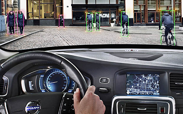 Volvo-Notbremsassistent Volvo-Notbremsassistent