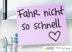 Runter von Gas