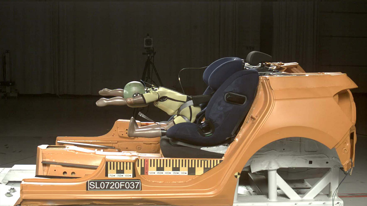 ADAC Crashtest Kindersitz ADAC Crashtest Kindersitz