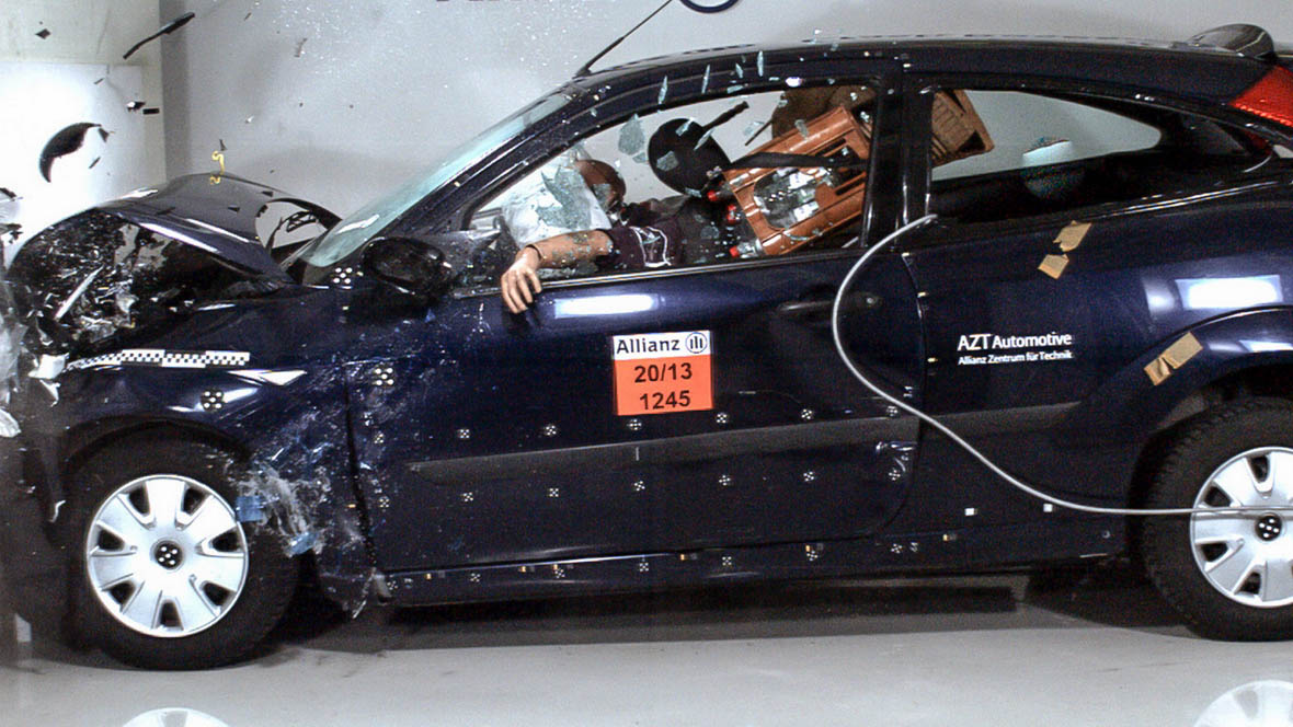 Crashtest mit Ladung Crashtest mit Ladung