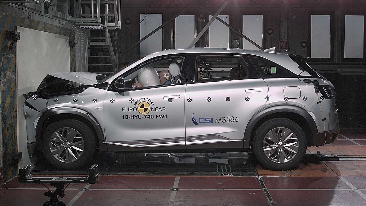 Hyundai Nexo Crashtest Hyundai Nexo Crashtest