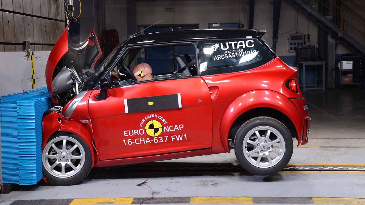 Crashtest Leichtfahrzeug Crashtest Leichtfahrzeug
