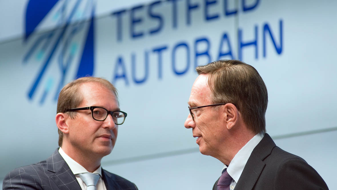 Alexander Dobrindt und Matthias Wissmann Alexander Dobrindt und Matthias Wissmann