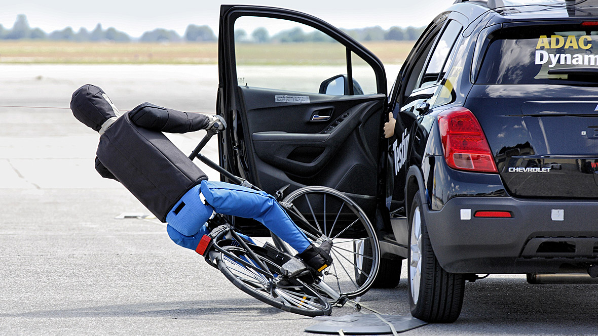 Dooring-Unfall ADAC Dooring-Unfall ADAC