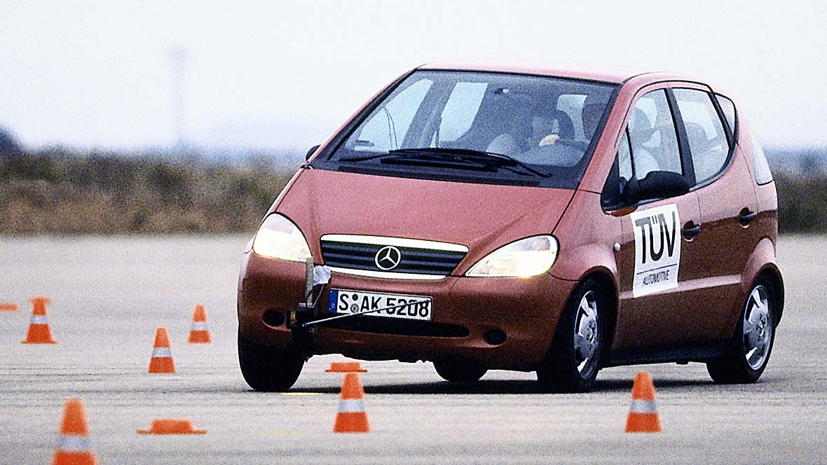 Elchtest Mercedes-Benz A-Klasse Elchtest Mercedes-Benz A-Klasse