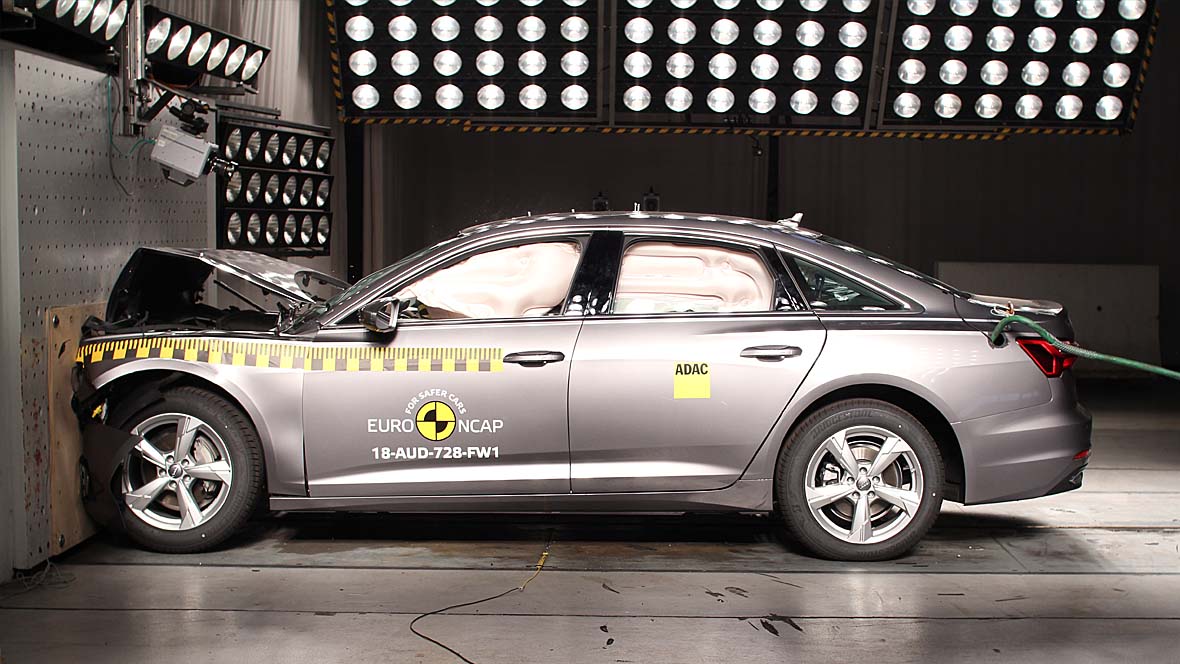 EuroNCAP Audi A6 2018 EuroNCAP Audi A6 2018