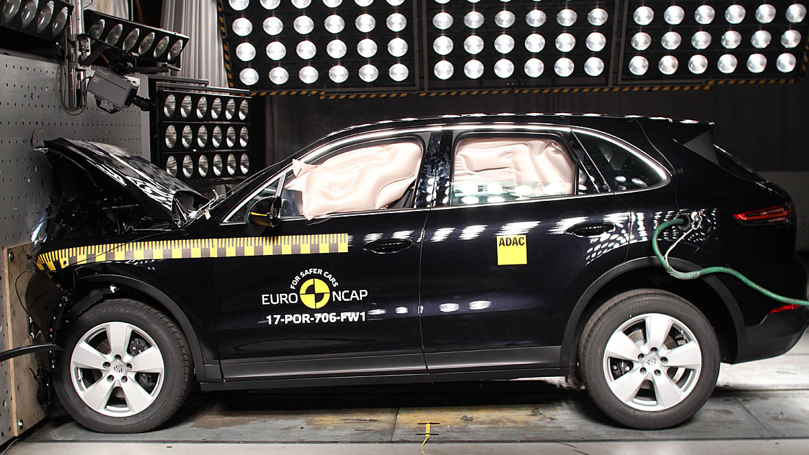 EuroNCAP Porsche Cayenne EuroNCAP Porsche Cayenne