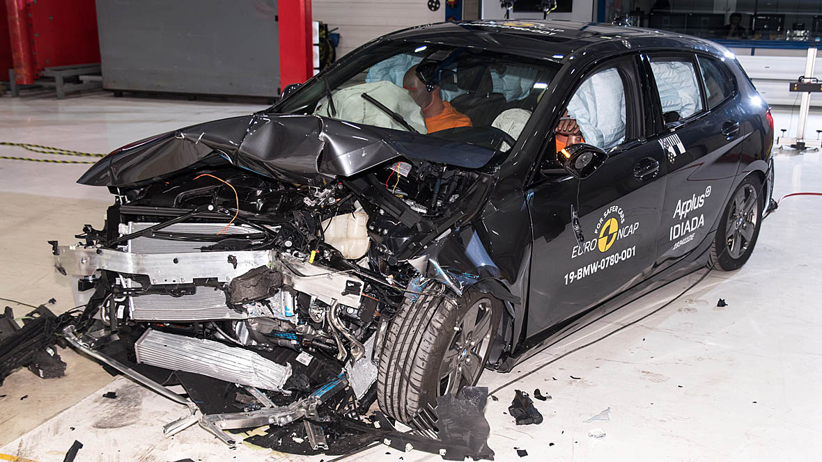 EuroNCAP Crashtest BMW 1er EuroNCAP Crashtest BMW 1er