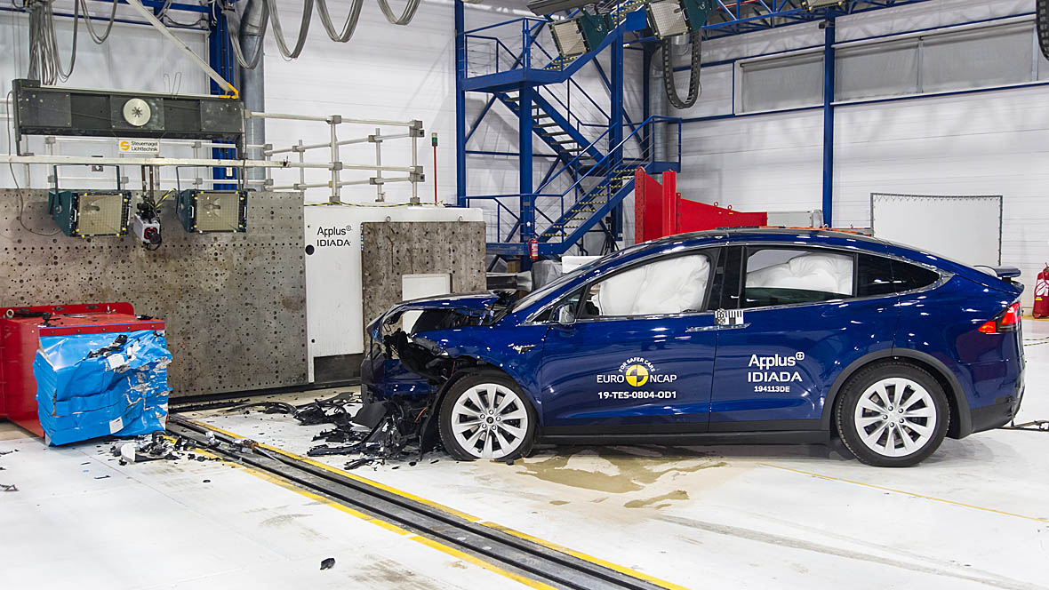 EuroNCAP Tesla Model X EuroNCAP Tesla Model X