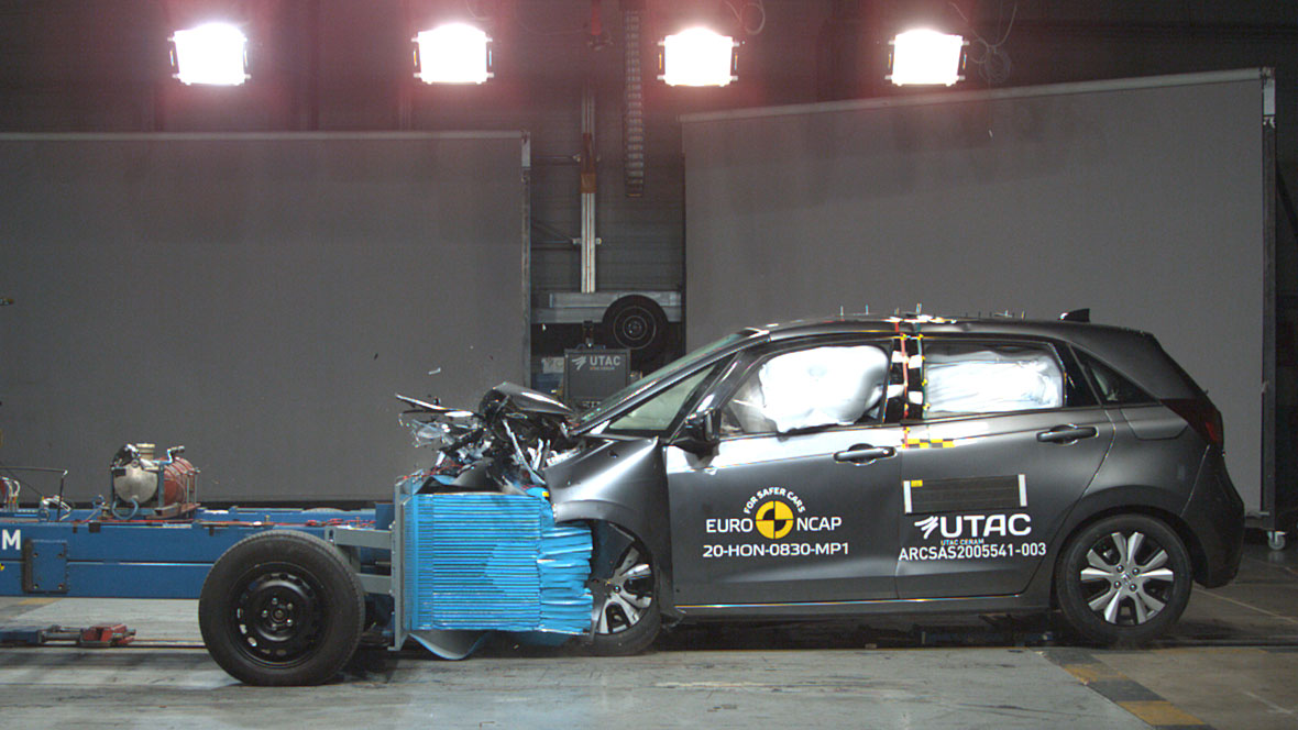 EuroNCAP Crashtest Honda Jazz EuroNCAP Crashtest Honda Jazz