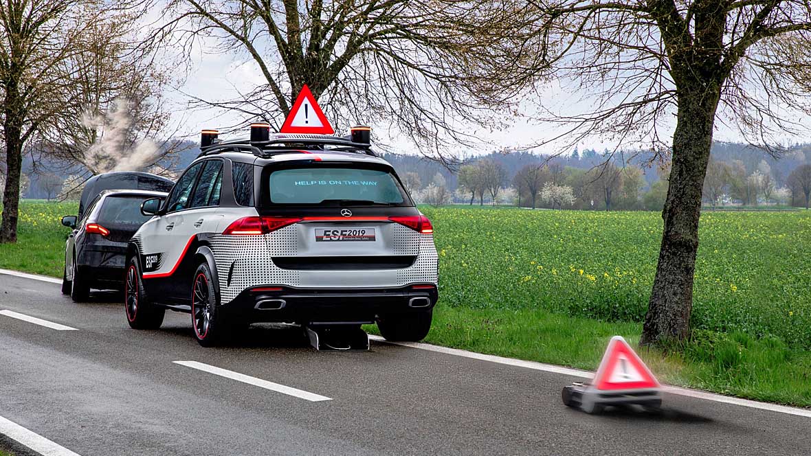 Mercedes-Forschungsauto ESF (2019) Mercedes-Forschungsauto ESF (2019)