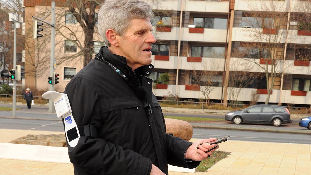 Navigations-App für blinde Verkehrsteilnehmer Navigations-App für blinde Verkehrsteilnehmer
