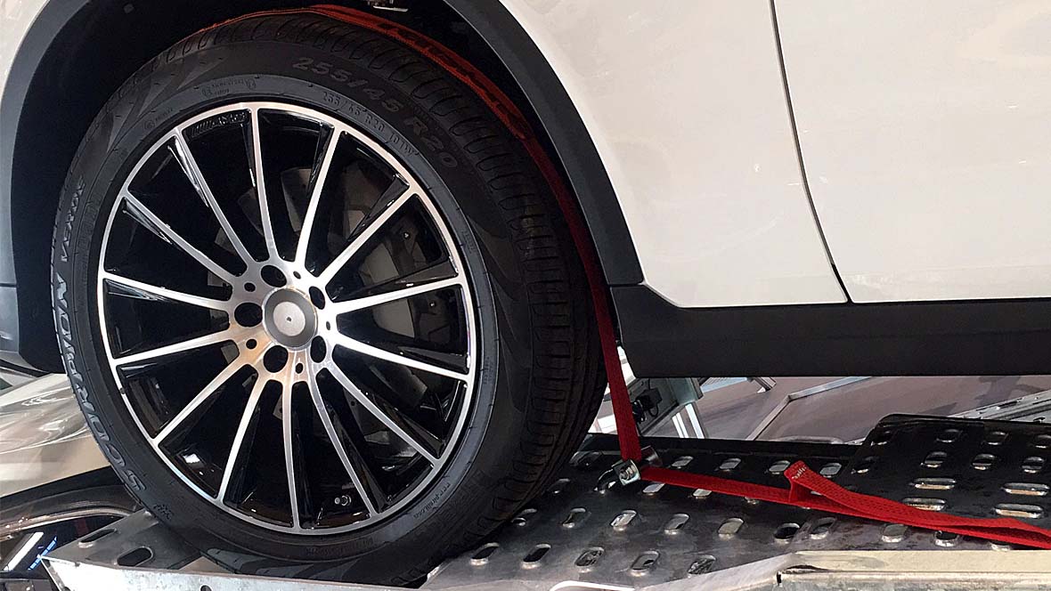 Radrverzurrung Ladungssicherung TÜV SÜD Radrverzurrung Ladungssicherung TÜV SÜD