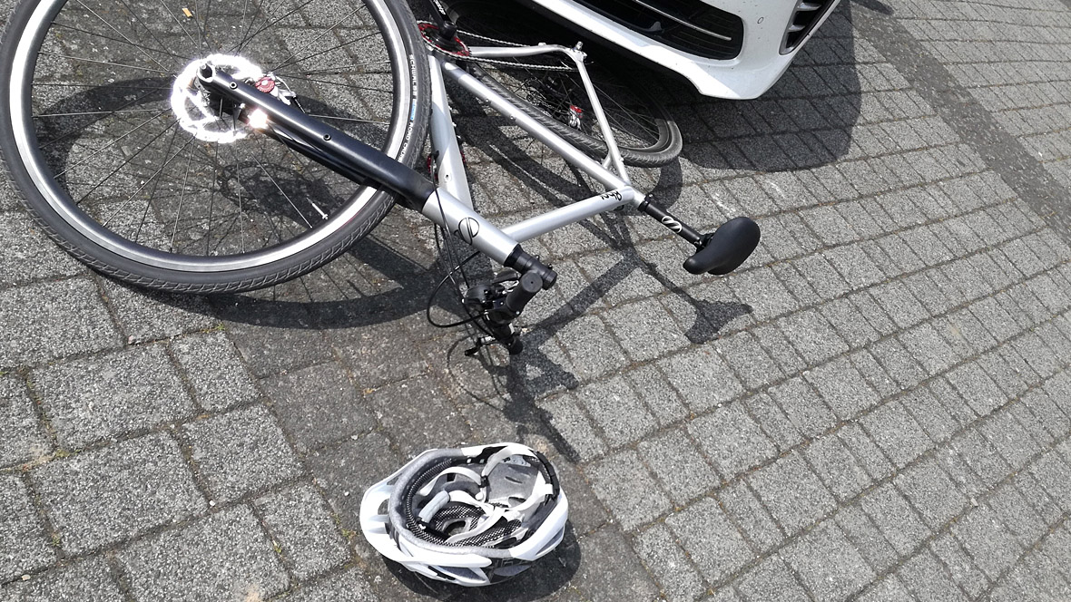 Unfall Fahrradunfall Unfall Fahrradunfall
