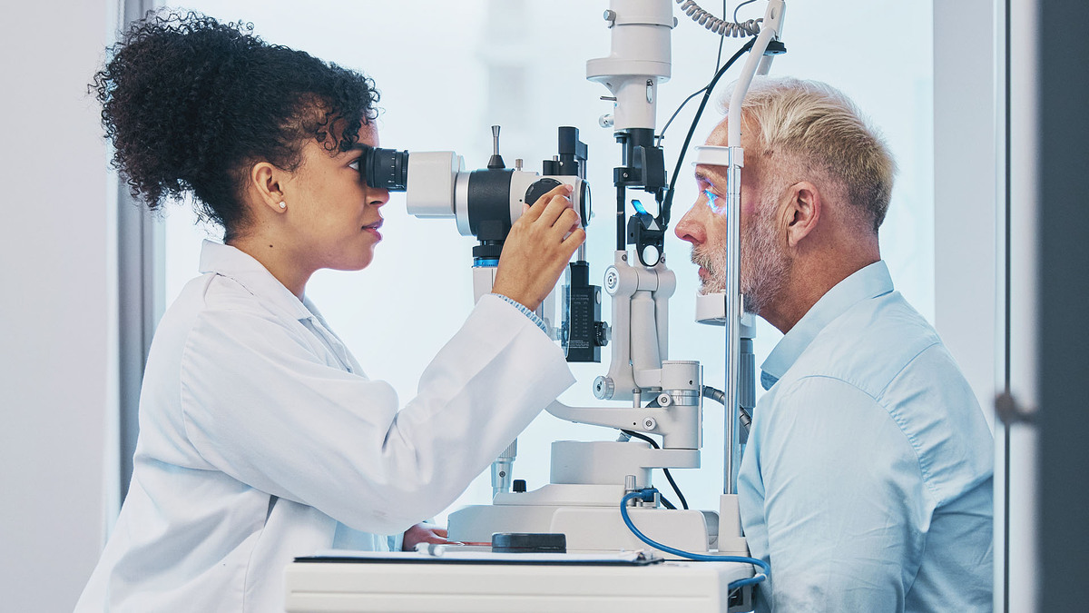 Augenuntersuchung Sehtest Augenuntersuchung Sehtest