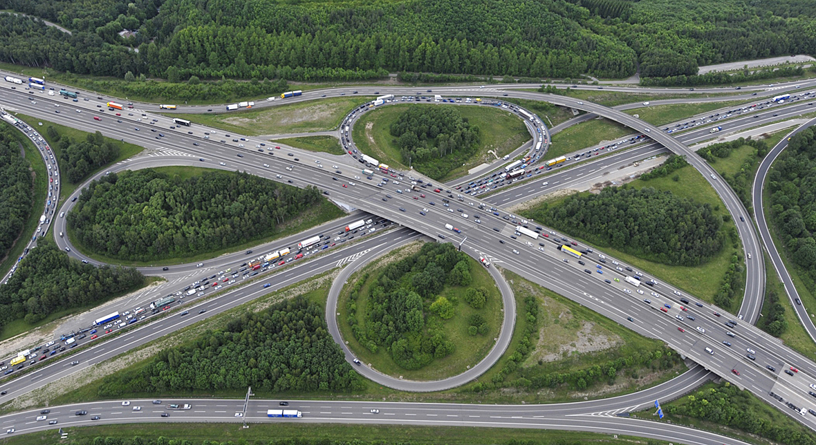 Autobahnkreuz Autobahnkreuz