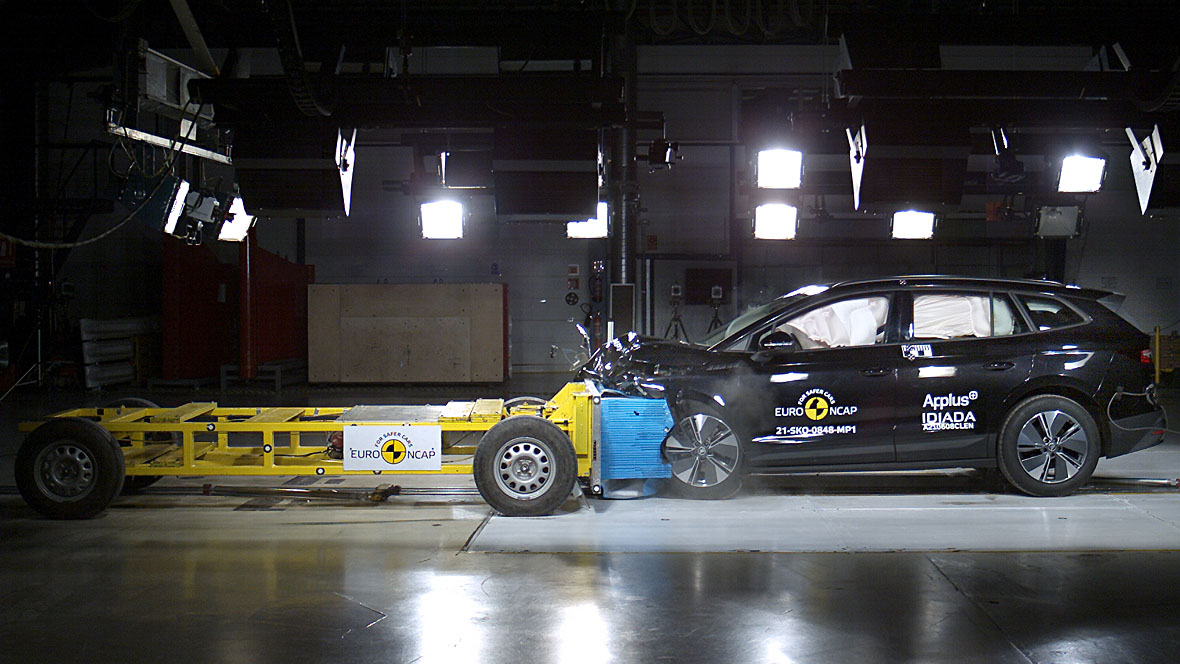 EuroNCAP Crashtest Skoda Enyaq EuroNCAP Crashtest Skoda Enyaq