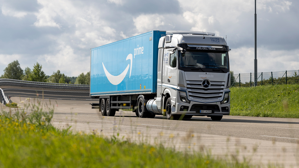 Daimler Truck Wasserstoff-LKW Daimler Truck Wasserstoff-LKW