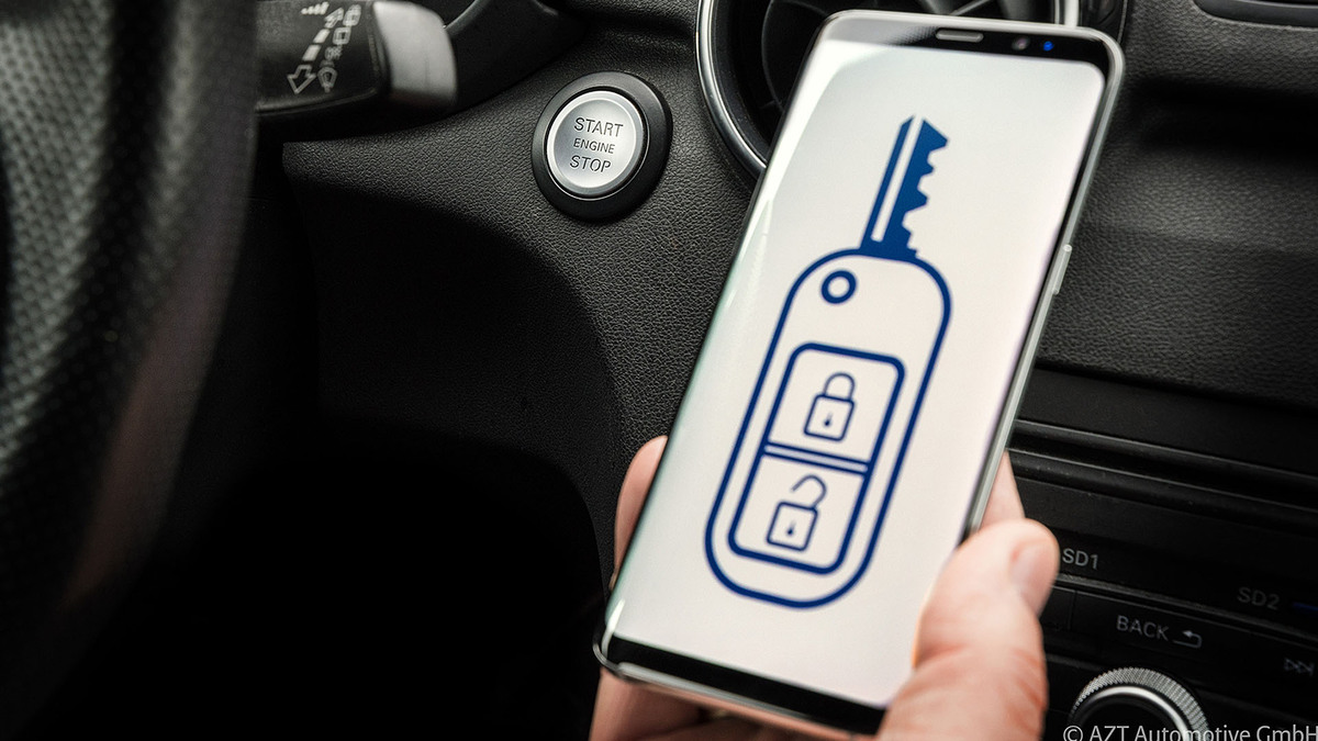 Moderner Autoschlüssel App Moderner Autoschlüssel App