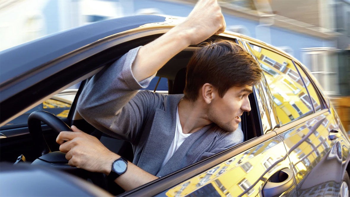 .Aggressivität im Verkehr .Aggressivität im Verkehr