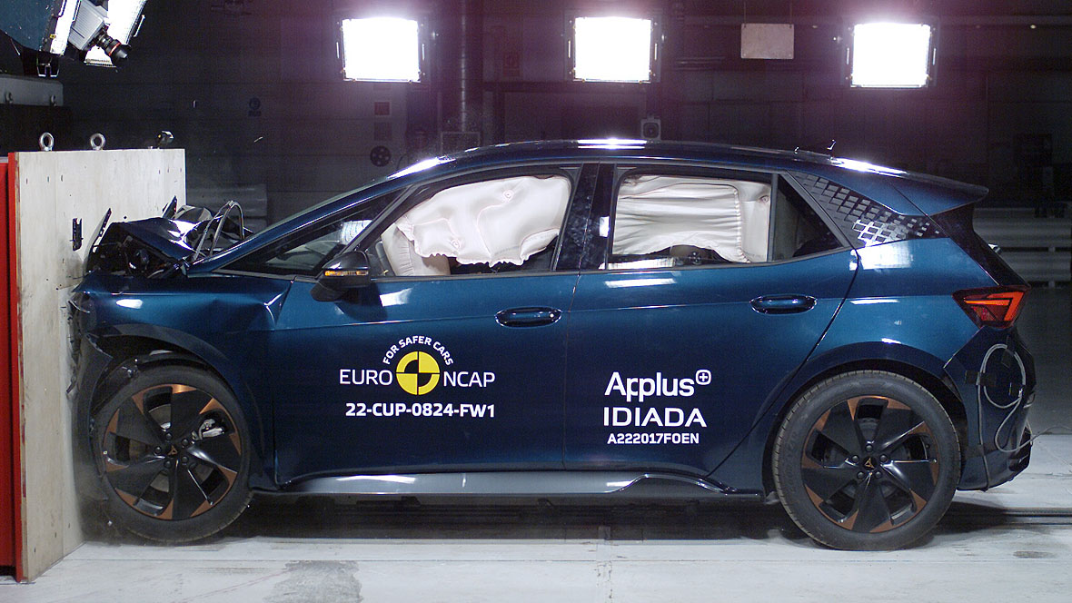 EuroNCAP Crashtest Cupra Born EuroNCAP Crashtest Cupra Born