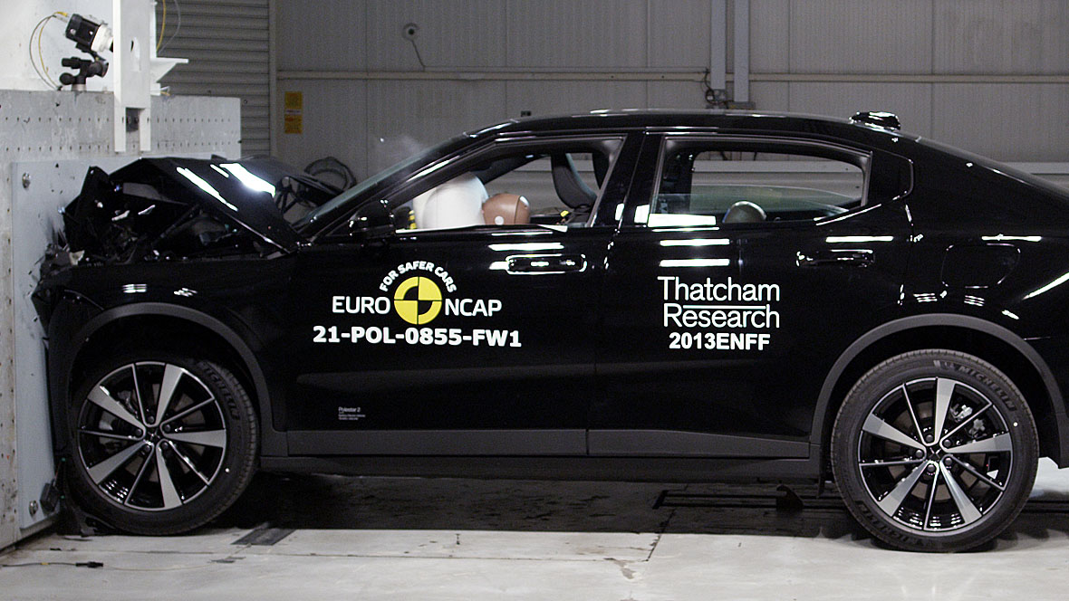 EuroNCAP Crashtest Polestar 2 EuroNCAP Crashtest Polestar 2