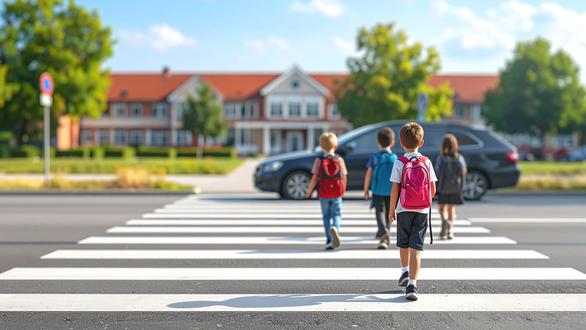 Schulweg KI