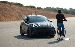 Beim Crashverhalten schneidet der Cupra Raval vorbildlich ab. Abzüge gab es von Euro NCAP allerdings für die Basisausstattung mit Assistenzsystemen