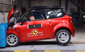 Crashtest Leichtfahrzeug Crashtest Leichtfahrzeug