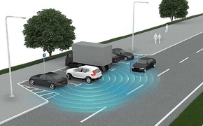 Notbremsassistent Volvo