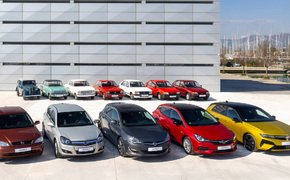 90 Jahre Opel-Kompaktklasse Kadett und Astra