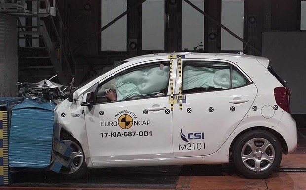 EuroNCAP-Crashtest Kia Picanto