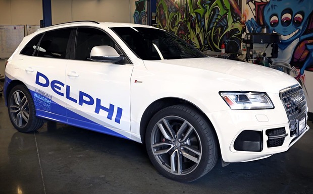 Delphi testet autonomes Auto