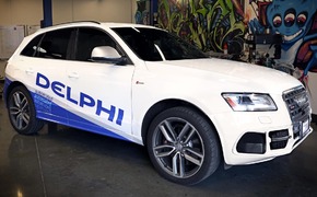 Delphi testet autonomes Auto Delphi testet autonomes Auto