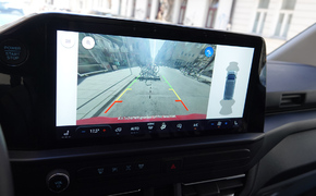 Ford Transit Custom, Transporter, Lieferwagen, Rückfahrkamera, Display, Bildschirm