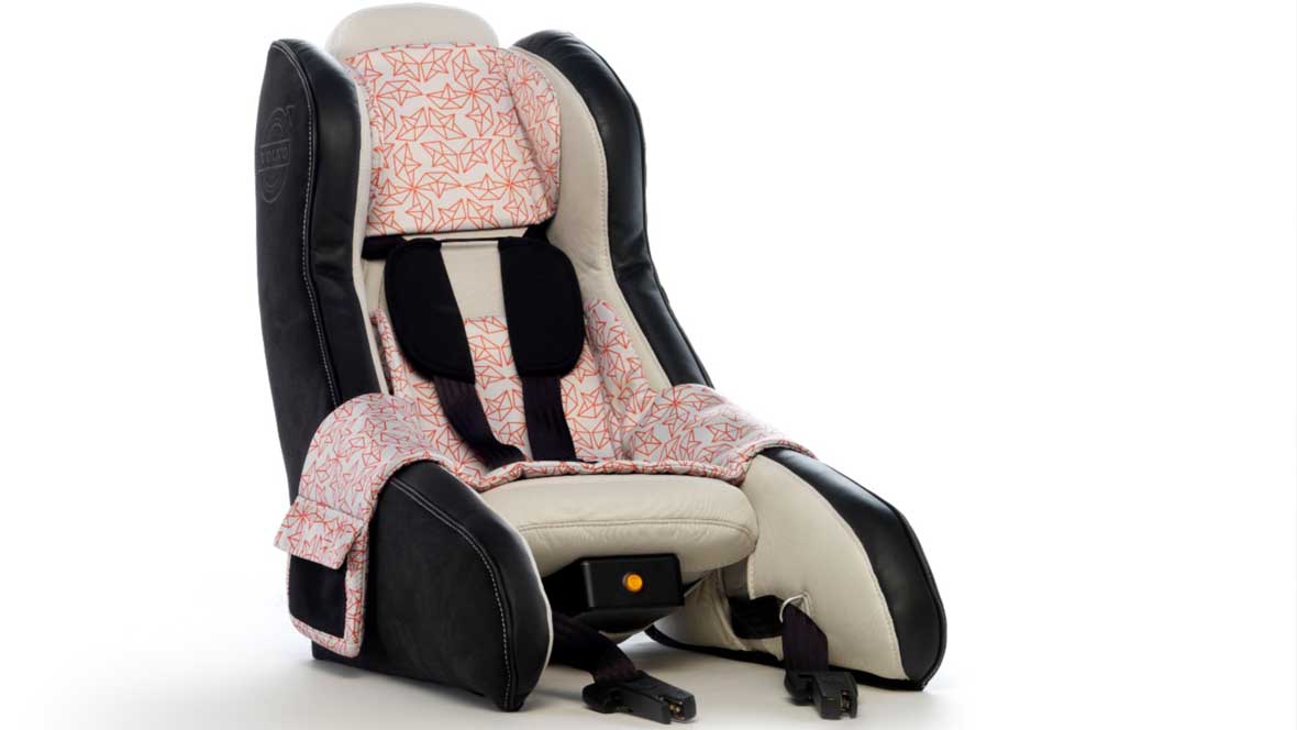 Aufblasbarer Kindersitz von Volvo