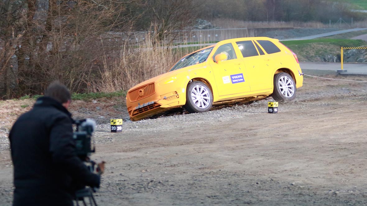 Neuer Volvo-Crashtest Neuer Volvo-Crashtest